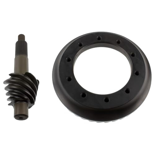 Differential Ring & Pinion Richmond Gear 69-0419-L, For Ford 9", Gear Ratio 7.16, 10-Bolt, 28 Spline, 6 Pinion & 43 Ring Tooth -Fits Ford/Lincoln/Mercury Cars & Trucks 1955–1986, Replaces F890716AX.