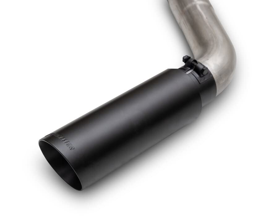 Flowmaster 717987 Cat-Back FlowFX Exhaust Kit 3.5 to Dual 3 Inch Stainless 4 Inch Black Tips Compatible with 2011-2019 Chevy Silverado GMC Sierra 2500/3500HD Crew Cab 6.5 Foot Bed 6.0L 2/4WD