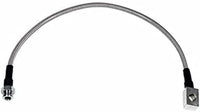 Flexline 13" OAL -3 Hose to 45 Deg. Block,M10 x 1.00 Bubble Flare