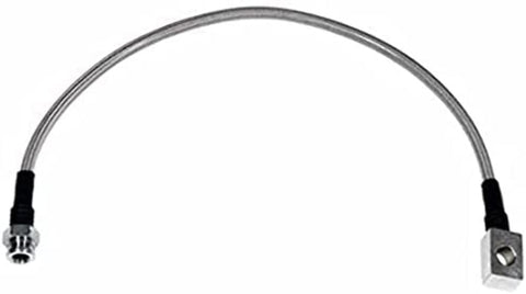 Flexline 13" OAL -3 Hose to 45 Deg. Block,M10 x 1.00 Bubble Flare