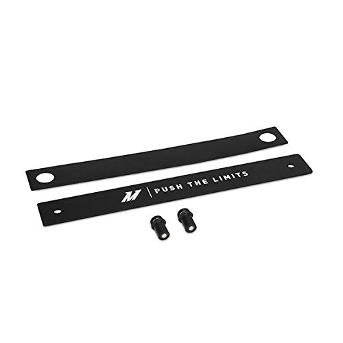 Mishimoto License Plate Delete - MMLP-UNI-BK, Black