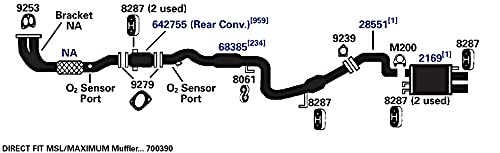 Exhaust Gasket AP Exhaust 9239