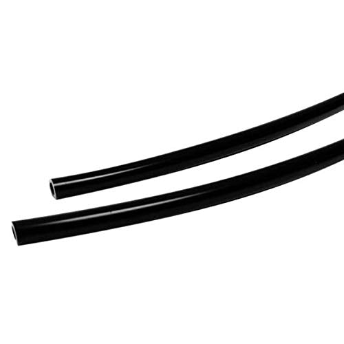 High Temp HPS Performance 1/8" ID Black Silicone Vacuum Hose Tubing, 1.5mm Wall, 5 Feet Length (HTSVH3TW-BLKx5)