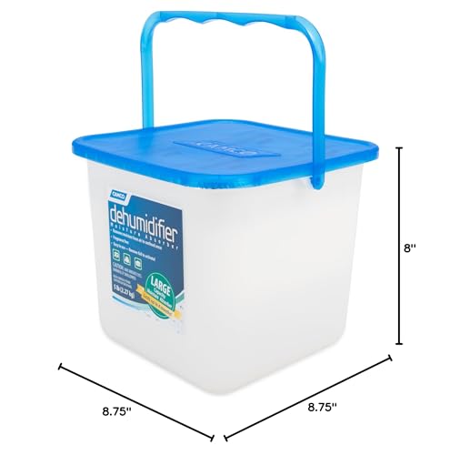 Moisture Absorber Camco Bucket - Features Fast-Acting Moisture-Absorbing Agent - No-Fragrance Beads – Use with RV Storage, Camper Organization & More (44282)