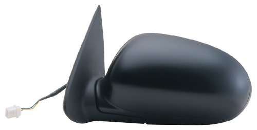 Mirror Driver Side for Nissan Maxima, Infiniti I30, I35 Black, Foldaway, Power