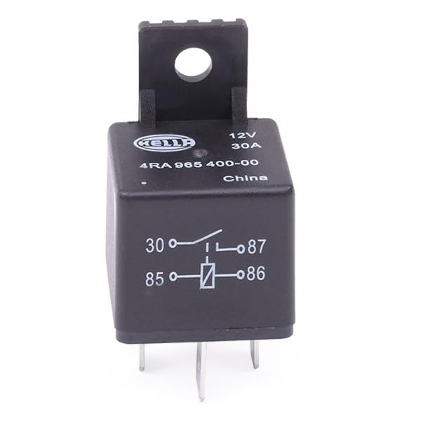 Hella 109.23.37 Stark Sound – Red Set 12 V High/Low Frequency Hella Super Tone Horn Set B 133, 12 volt