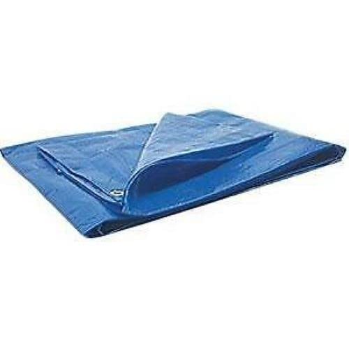 Blue Performance Tool W6025 (26 x 40 ft) Tarp Cover Waterproof Great for Tarpaulin Canopy Tent, Boat, RV Or Pool Cover (Standard Poly Tarp)