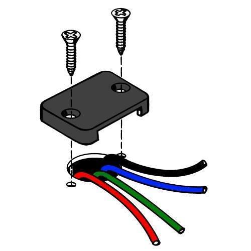 Wire Cover T-H Marine DWC-1-DP