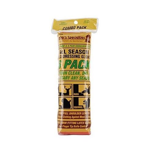 6 Shoulder Length Hunters Specialties Polyurethane & 6 Wrist