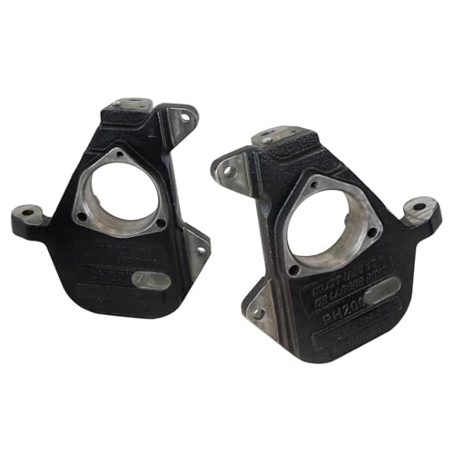 2 Inch Drop Spindles RideTech 11709300, 2007-13 Silverado 1500