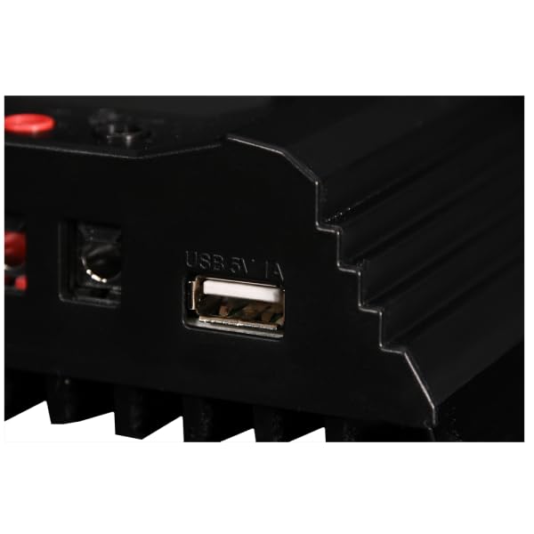 30 Amp AIMS Power Solar Charge Controller 12/24 Volt – Charges Lithium | Lead | Gel | AGM