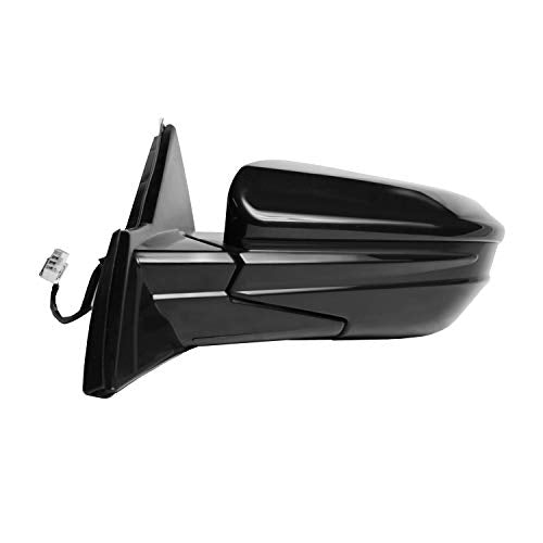 Driver Side Fit Mirror for HONDA Civic Hatchback, (textured black w/PTM cover, foldaway), w/o turn signal, w/o camera, L, P (63634H)