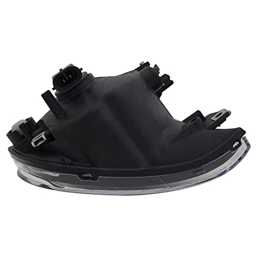 Left TYC Fog Light Assembly Compatible with 2007-2013 BMW 3 Series