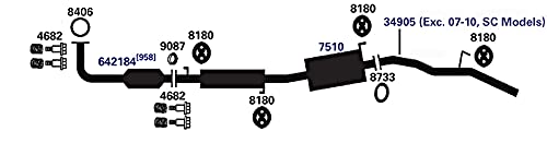 Exhaust Tail Pipe AP Exhaust Products 34905