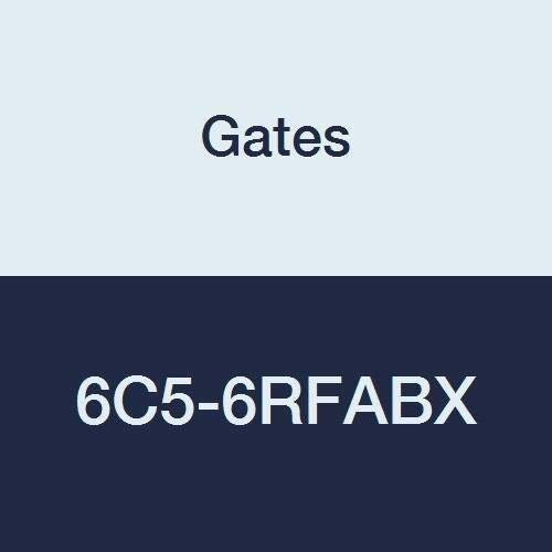 6C5-6RFABX Gates Field Attachable for C5C, C5D and C5M Hose, Female Air Brake Swivel, Steel, 5/16" ID