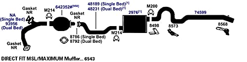 Exhaust Tail Pipe AP Exhaust Products 74599
