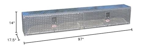 96" RKI Black Steel Upper Side Box US96A