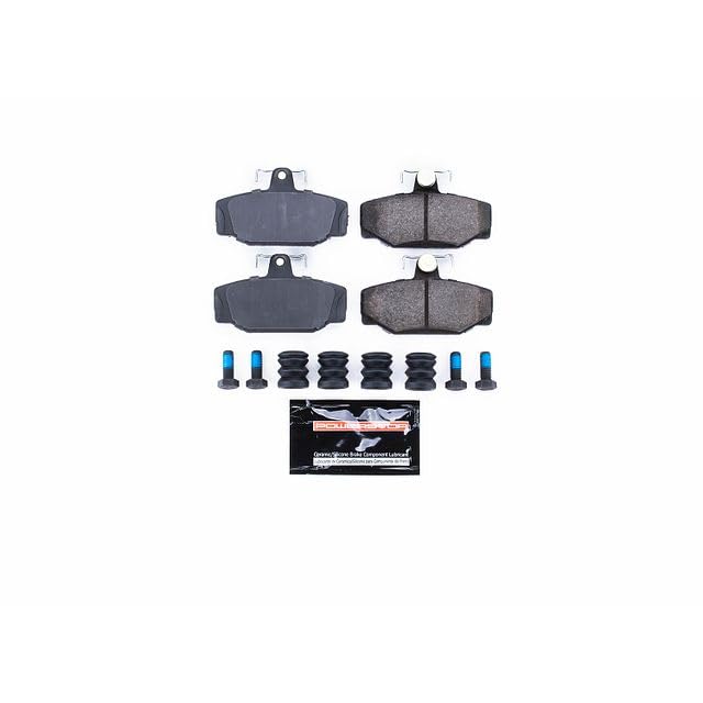 Power Stop Z23-391 Z23 Evolution Sport Carbon Fiber Ceramic Brake Pads with Hardware For Volvo 740, Volvo 760, Volvo 780, Volvo 940, Volvo 960, Volvo S70, Volvo S90, Volvo V70 [Model Specific]