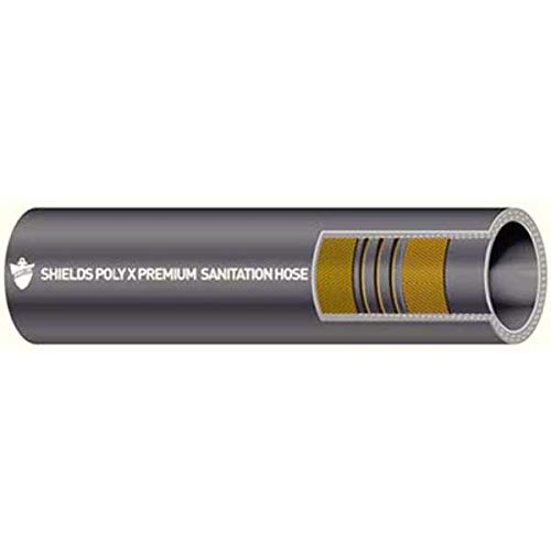 Heavy Duty 1-1/2 inch Sanitation Hose, 50 foot box