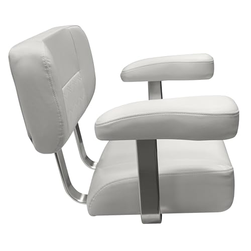 Offshore Series Wise 3321-784 Standard Helm Chair, Brite White