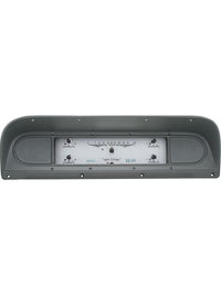 VHX-67F-PU-S-W Dakota Digital Compatible with 1967-72 Ford Pickup Truck VHX Analog Gauge System with Silver Alloy style and White Backlighting
