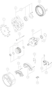Alternator Mahle - MG288