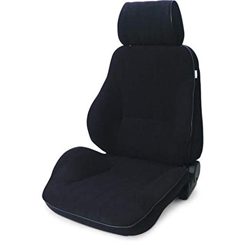 Left Rally Recliner Black Velour