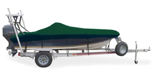 Taylor Made Products Semi-Custom Trailerite Boat Cover for Flats Boats with Outboard Motor, Multiple Sizes and Colors