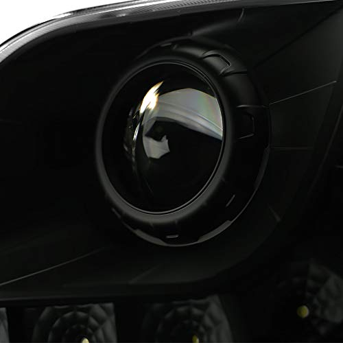 1997-2004 Ford F-150 / Expedition 1997-2002 Projector Headlights w/ SMD LED Light Strip (Black Housing/Smoked Lens) (Not compatible on 1997 F-150 models with production dates between 06/01/1996 to 07/01/1996)