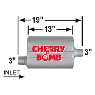 Exhaust Muffler Cherry Bomb 7407CB