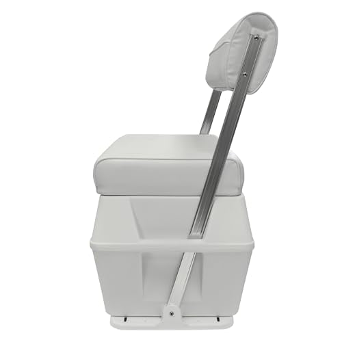 8WD156-784 Wise Offshore Swingback Cooler Seat, 70-Quart, Brite White