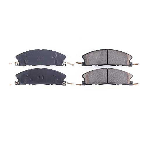 POWERSTOP Z16 16-1611 Front Ceramic Brake Pads For Explorer, Flex, Police Interceptor Sedan, Police Interceptor Utility, Special Service Police Sedan, Taurus, MKS, MKT [Model Specific]