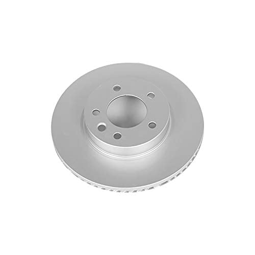 Power Stop EBR820EVC Genuine Geomet® Coated Front Brake Rotor For Porsche Cayenne 2003-2006, Porsche Cayenne 2008-2010, Volkswagen Touareg 2004-2017 [Model Specific]