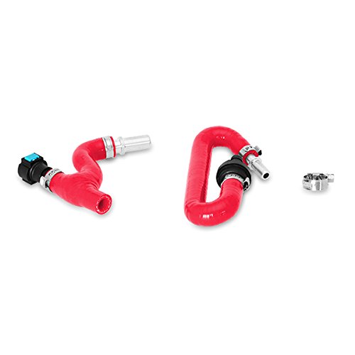 Mishimoto Silicone Induction Hose MMHOSE-FIST-16IHRD Fits Ford Fiesta ST 2016-2018 Red
