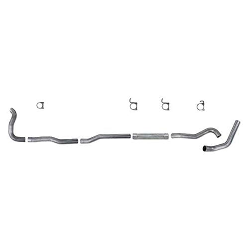 KIT Diamond Eye 4in TB MFLR RPLCMENT PIPE SGL AL: 89-93 DODGE CUMMINS 5.9L