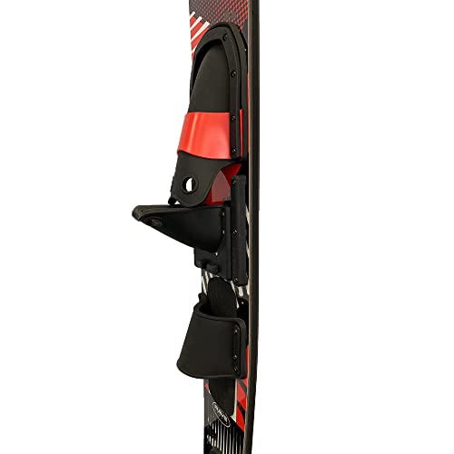 Shredder Trainer Combo Water Skis Rave Sports, Red/Black