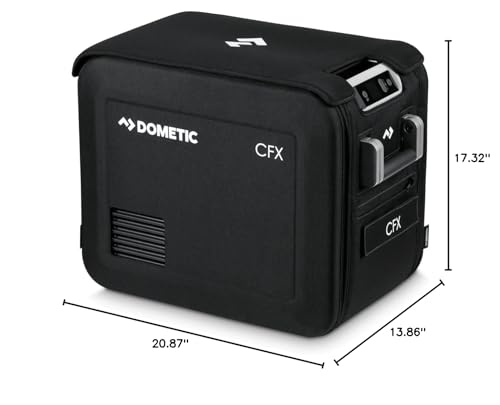 Dometic Protective Cover for CFX3 25L Electric Cooler, Made with Durable Thermoformed EVA Foam and 1200D Nylon