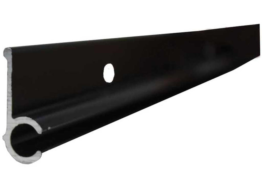8' AWNING RAIL BLACK