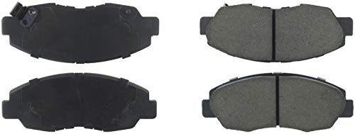 Front StopTech 308.04650 Brake Pads with Shims and Hardware Street