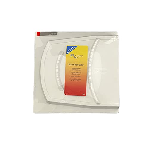 Screen Door Slider RV Designer E600, White, Exterior Accessories