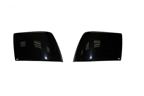 Tailshades Auto Ventshade / Blackout | Fits 2014 - 2021 Toyota Tundra, 2 pcs. | Black - 33167