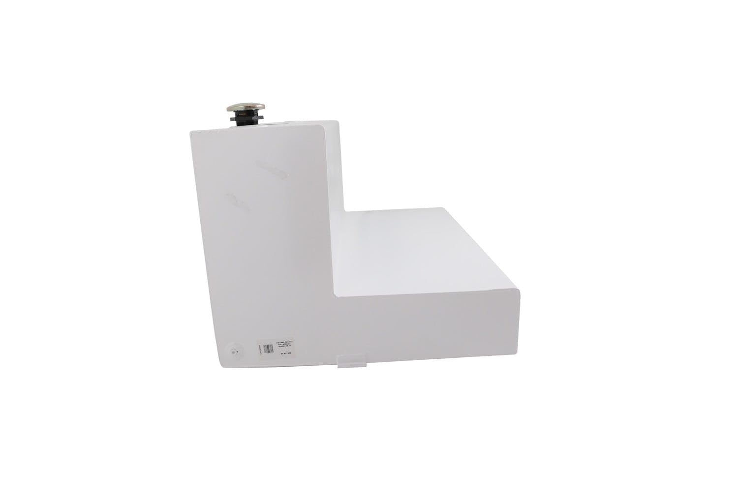 L-Shaped Dee Zee DZ92747S Transfer Tank (92 gallon) - White Steel