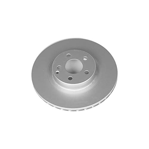 Power Stop front EBR684EVC Evolution Genuine Geomet® Coated Brake Rotor For Mercedes-Benz E320 2004-2005, E350 2006-2009 [Model Specific]