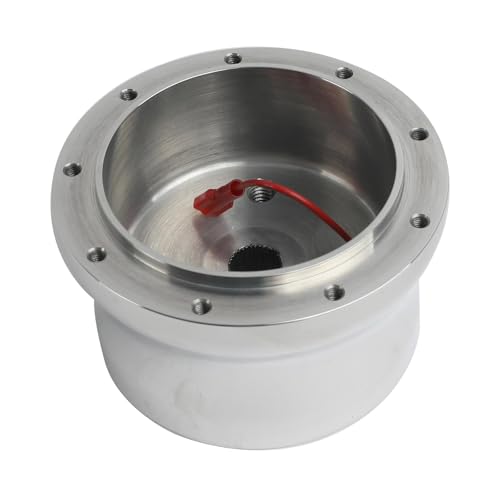 Polished Nine Bolt Billet Aluminum Steering Wheel HUB Adapter for '85 & UP Mazda Non-AIRBAG, '80-'90 RX