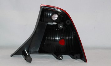 Left TYC Tail Light Assembly Compatible with 2005-2007 Ford Focus