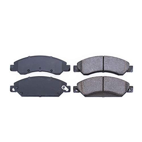 Power Stop 16-1092 Z16 Brake Pads Front For Escal, Escalade, Escalade, Avalan, Silverado 1500, Silverado 1500 Clas, Suburban, Ta, Sierra 1500, Sierra 1500 Clas, Yu, Yukon XL [Model Specific]