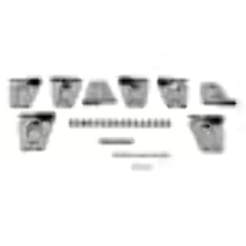 Stainless Steel Kentrol 30576 Door Hinge Set