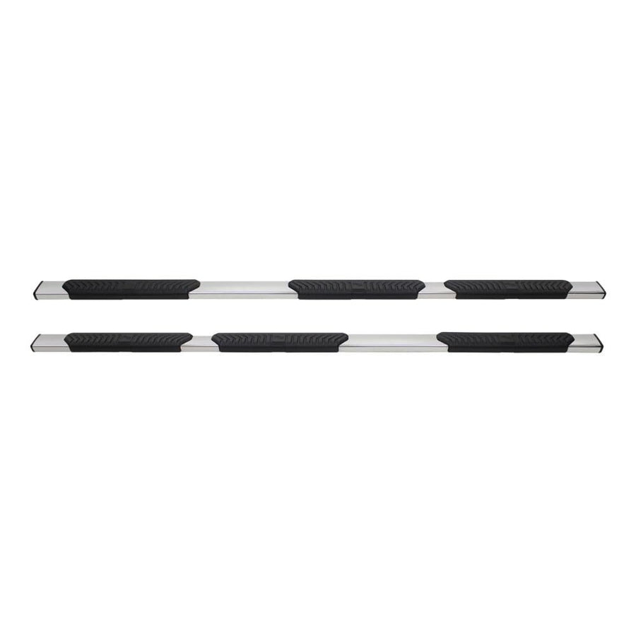 28-534590 Westin R5 Wheel to Wheel Modular Nerf Bars fits 2007-2019 Silverado Sierra 1500 2500 3500 Extended Cab 6'5" Bed & Dually 8' Bed (Exc 2007 Classic) Polished Pair
