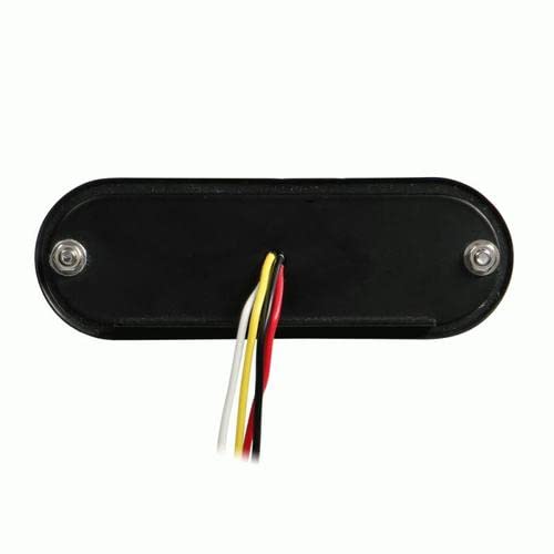 Heise Red Single Color Light Head Marker Lights - 4.6 Inch - 4 Led