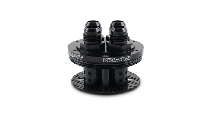 4-Port Vibrant Catch Can Lid Assembly